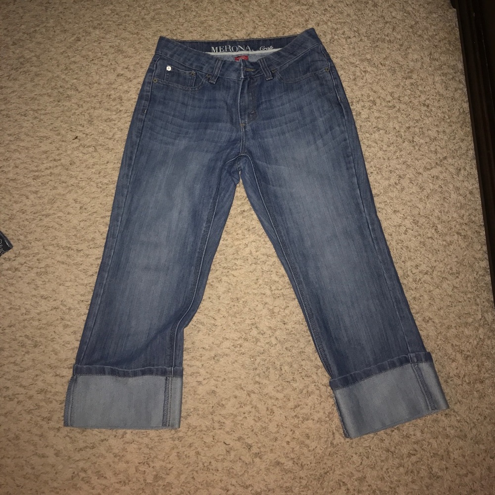 Cropped jeans